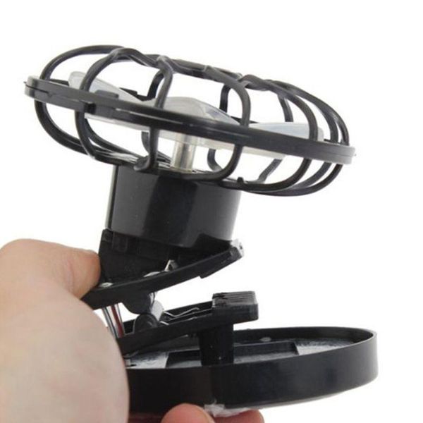 

solar panel powered mini portable clip-on cooling solar fan clip cap fan with clip