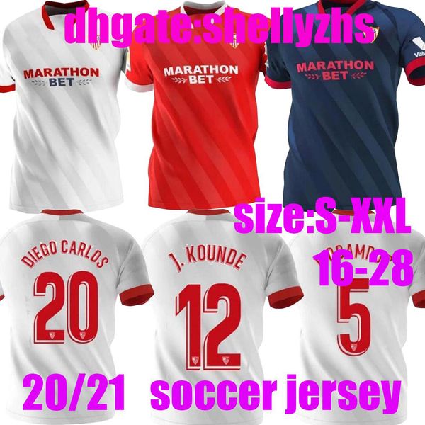 

мужчины + дети севилья фк футбол джерси # 10 i.rakitic # 9 de jong 2020 2021 мужчины домашняя часть третья футболка мальчики индивидуальные, Black;yellow