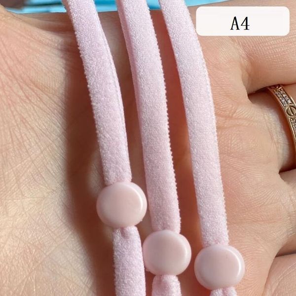 

upf9au factory price 5mm mouth rope 6 colors comfortable bands rubber band round string mask ear strap cord elastic diy masks a 4 n