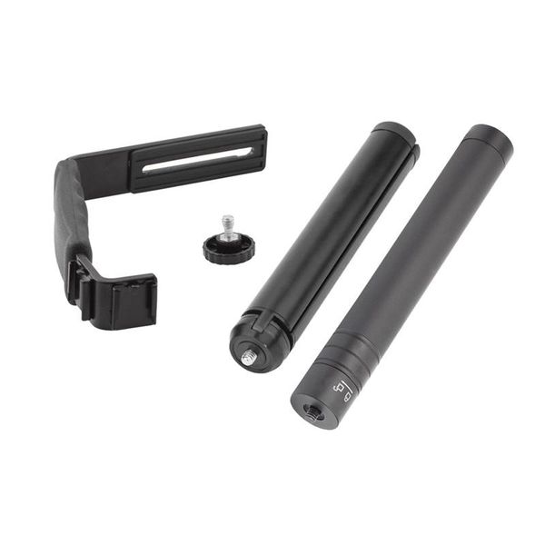 

for dji osmo mobile2/3 stabilizer tripod om 4 led fill light and microphone stand handheld l-shaped expansion bracket
