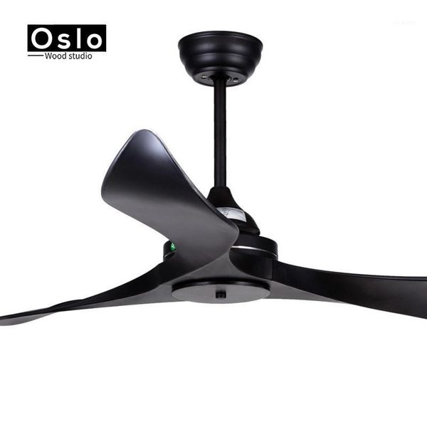 

electric fans 52inch dc inverter simple fashion led remote control ceiling pendant fan light dining room fans1