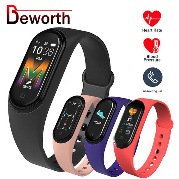 

m5 sport smart watch with heart rate blood prsure control, bluetooth and call