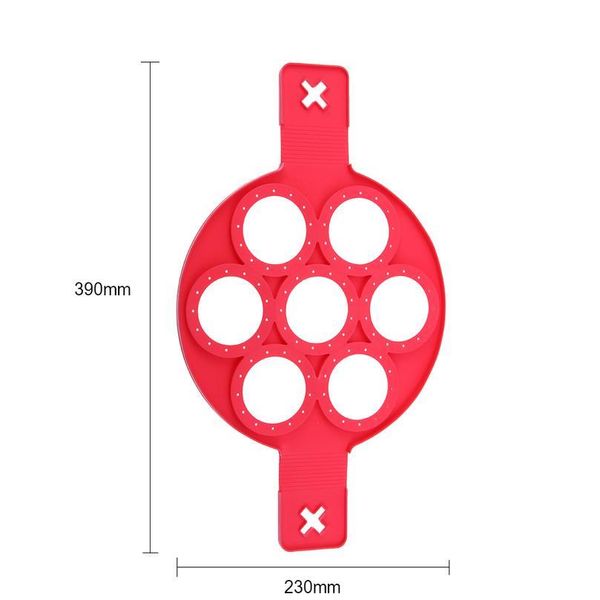

cooking diy tools frying egg moulds 2pcs 7-hole egg cooker maker omelette breakfast egg boiler kitchen cook bbydah