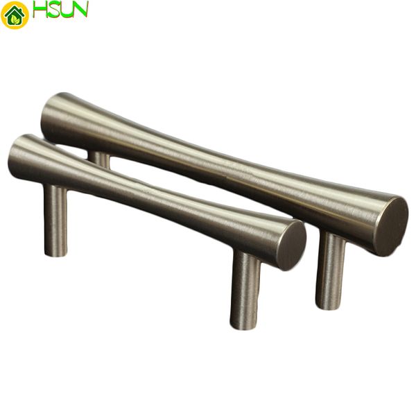 

2 pcs brass handles kitchen drawer cabinet door handle furniture knobs handware cupboard straight handle