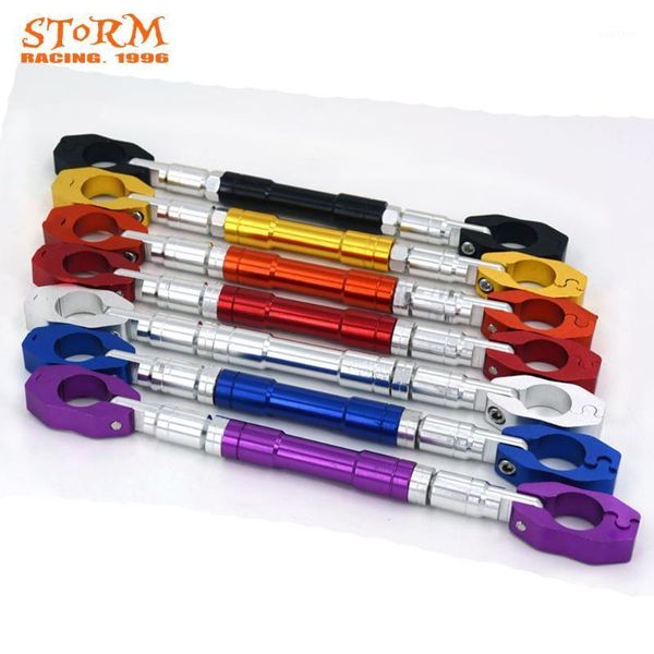

7/8" 22mm handlebar universal seven color aluminum wheel strengthen grips handle bar adjustable cross bar steering motorcycle1