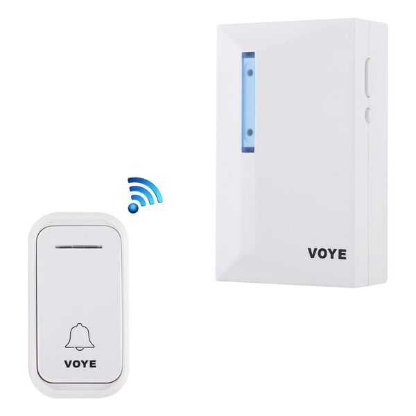 

voye v015f home music remote control wireless doorbell with 38 polyphony sounds