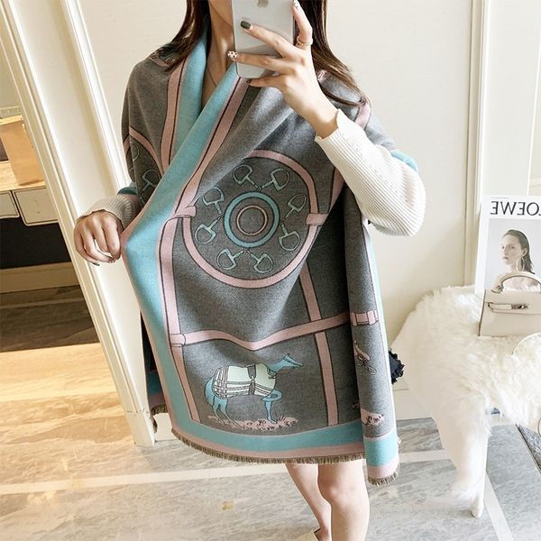 

knvb silk mulberry gradient long scarf shawl dual purpose ladies silk scarf gray, Black;white
