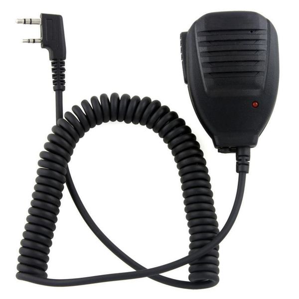 Yeni El Hoparlör Mikrofon UV-5R V2 + BF-F8 + WP970 888s Hoparlör Mic Walkie Talkie Radyo WSX Hoparlörler için 25