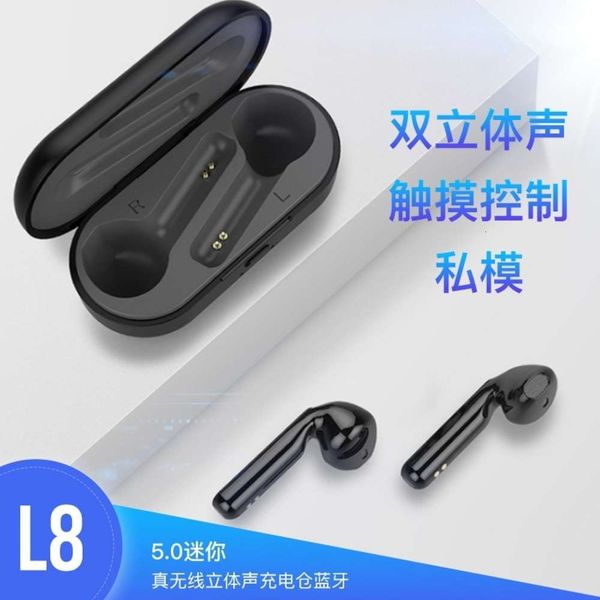 

new tws l8 bluetooth headset 5.0 touch control stereo binaural call oem