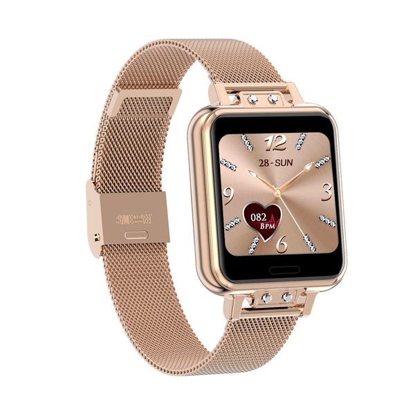 

women bracelet waterproof heart rate blood pressure monitoring sport smart watch
