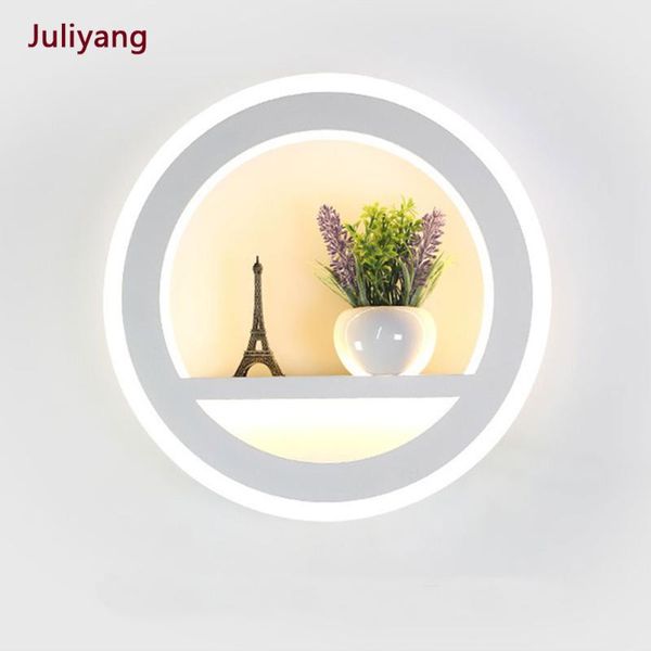 

wall lamp creative decoration tower plant 30w led bedroom bedside simple modern nordic el aisle