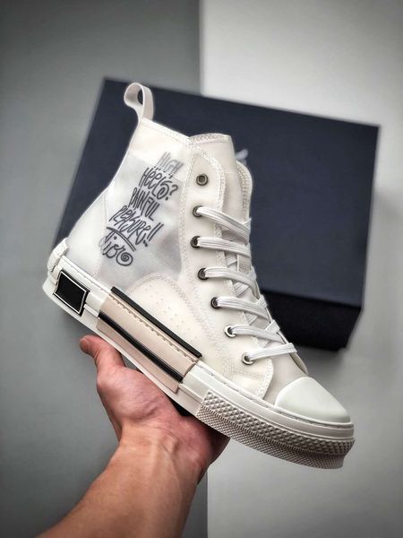 

2020 new designer sneakers oblique high sneakers stussy men women size.35-45