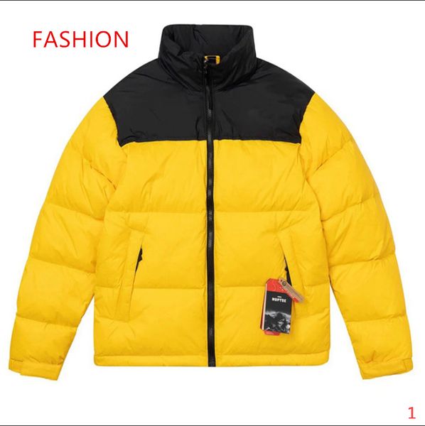 

fashion 1996 men's down jacket high fluffy down parkas young men and women couples thick casual loose warm jacket, Black
