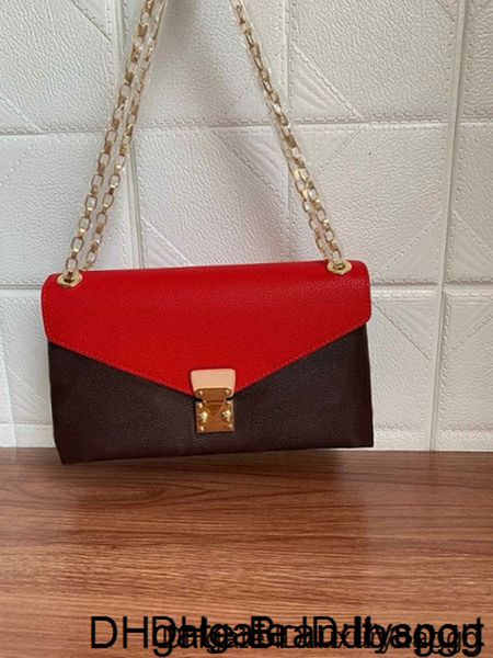 

высокое качество горячая сумочка цветы письма цепь сумки на плечо натуральные кожа женщины сцепления сумка messenger сумка crossbody кошелек