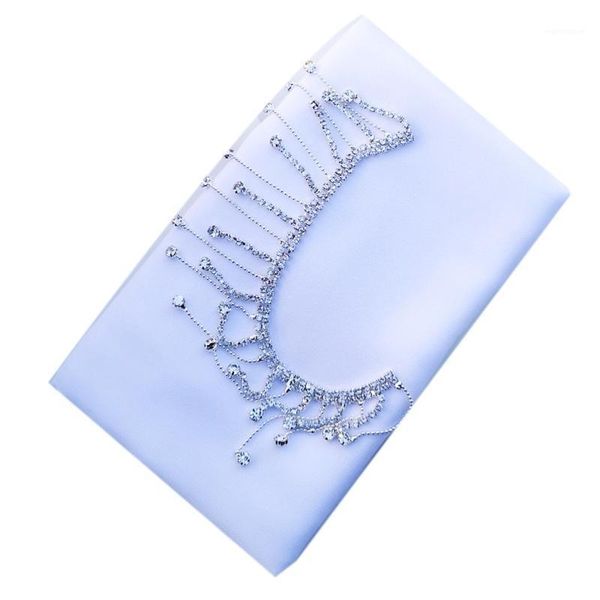 

Women Muslim Chiffon Head Scarf Shawl Wrap Rhinestone Fringe Tassels Long Hijab X5XA1, Blue;gray
