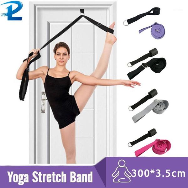 

resistance bands home door ballet dance lacing band soft opening degree split word horse training device tension yoga stretch1
