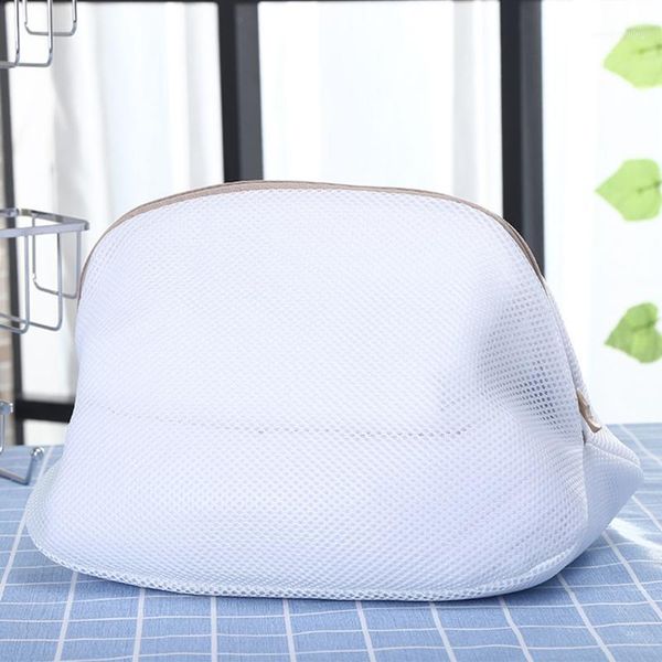 

protection machine modern polyester hood covers socks folding container laundry bag washing net bra clothes home for shoes1