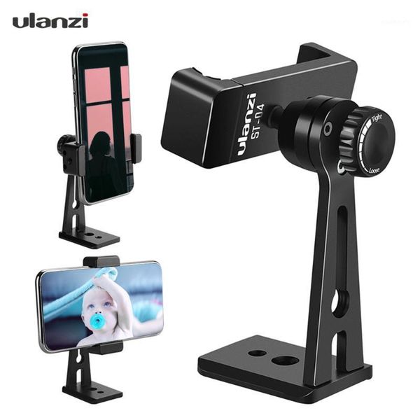 

ulanzi st-04 360 rotatable phone clip holder clamp bracket for 7 7 plus for huawei smartphones1