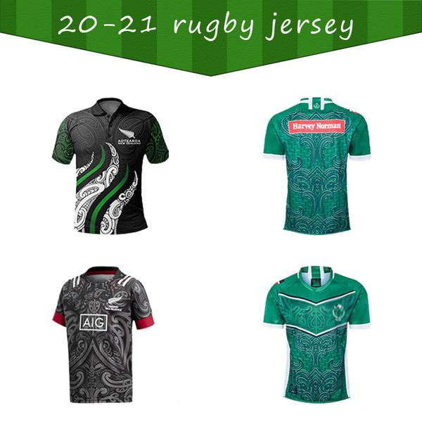 

зеландия 2020 маори все звезды домашняя рубашка лиги джерси регби рубашка регби футболки s-5xl, Black;yellow