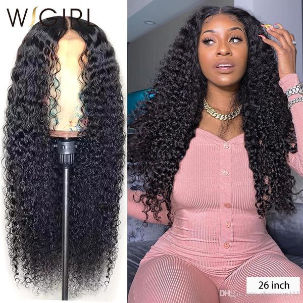 

malaysian curly 13x4 lace front human hair wigs 28 30 inch deep wave long frontal wig for black women hd full, Black;brown