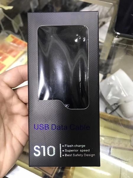 

100% original 3.0 usb type c cable 1.2m 2a fast charging cable quick data c type charger rapid data line for samsung s10 s9 s8 with box