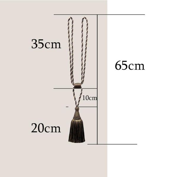 

1pc curtain tieback tassels room accessories hanging ball curtains buckle rope fringe curtains holdback decorative curtain h bbyxku