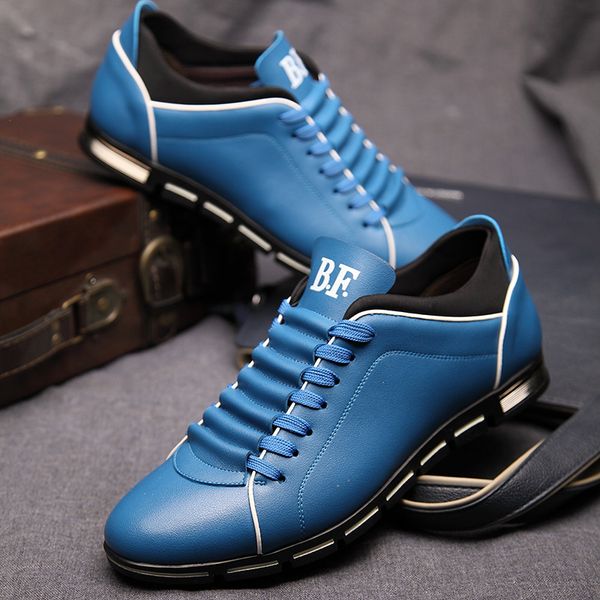 

2020 new oversized mens shoes mens formal wear brand leather shoes four seasons shoes casual factory wholesale, Black