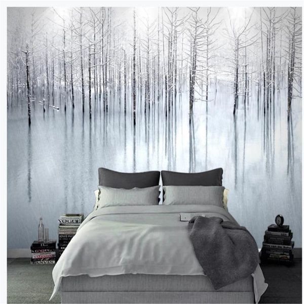 

wallpapers classic wallpaper for walls beautiful scenery woods background wall tree forest decoration painting