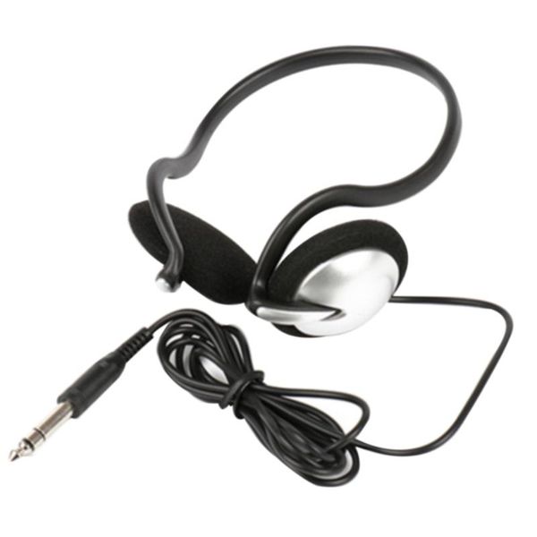 

3.5/6.35mm wired headset clear sports bass fashion lightweight metal housing stereo earphone headphone neckband portable