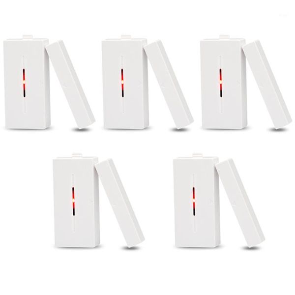 

alarm systems 5 sets of 43hz door window sensor wireless automation anti-theft for smart home security system1