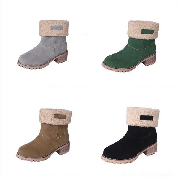 

1xx new designer winter desert boot heart designer boots overclouddesert boot laureate brandswomen bootsboots winter, Black