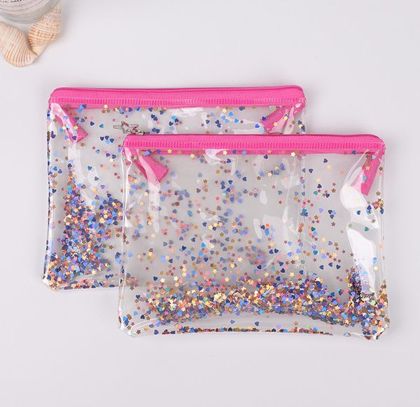 

hbp transparent pp plastic zipper 2019 file bag a4 data file conference ticket bag