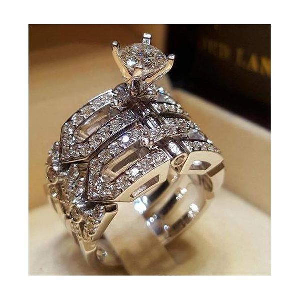 

wedding couple rings 3a rhinestone fashion silver rings mixed different styles fashion european and ame wmtqzx lihuibusiness, Slivery;golden
