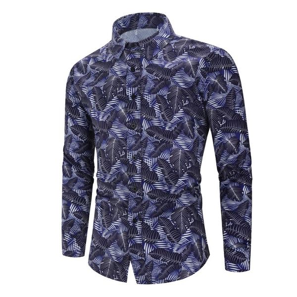 

mens long sleeve beach hawaiian shirts casual flower floral shirts plus size new mens clothing fashion, White;black