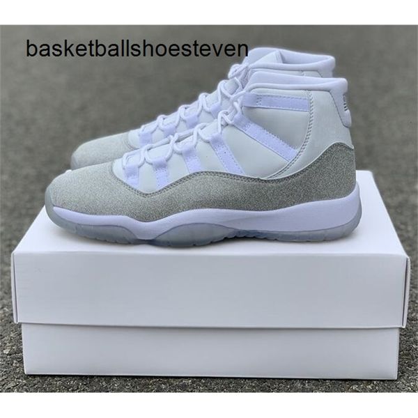 

new 11 wmns metallic silver bred 11s concord real carbon fiber gym red gamma blue midnight navy basketball shoes with box