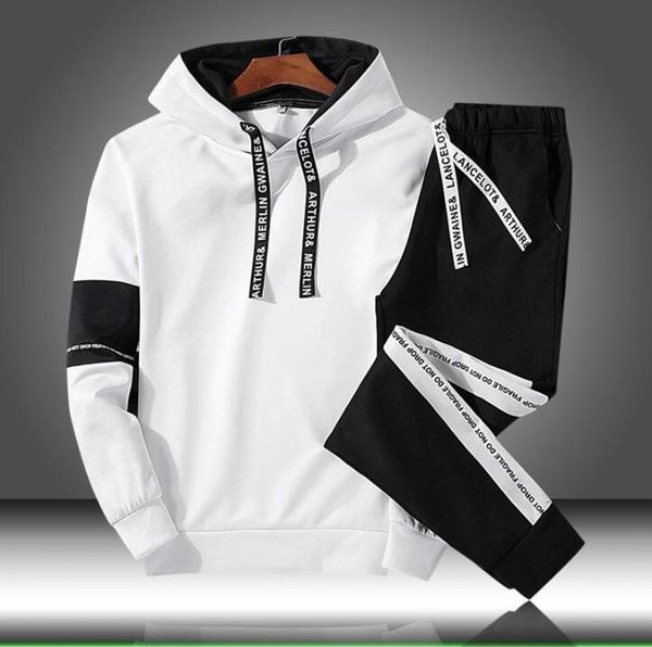 

men sweatsuit designer tracksuit men hoodies +pants set mens clothing sweatshirt pullover women casual tennis sport tracksuit sweat suits, Gray