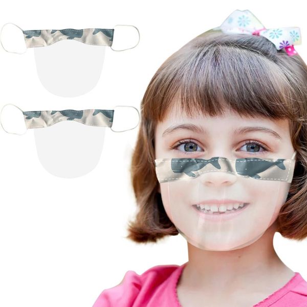 

mini washable reusable comfortable transparent pvc mondmasker scarf mascherine masque mascara scarf women halloween cosplay mask wmtfpa