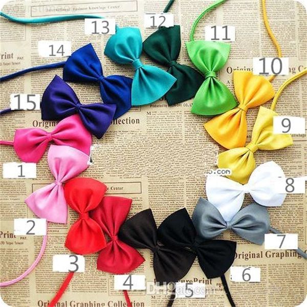 

wholesale headdress dog neck bow cat tie pet grooming supplies multicolor can choose