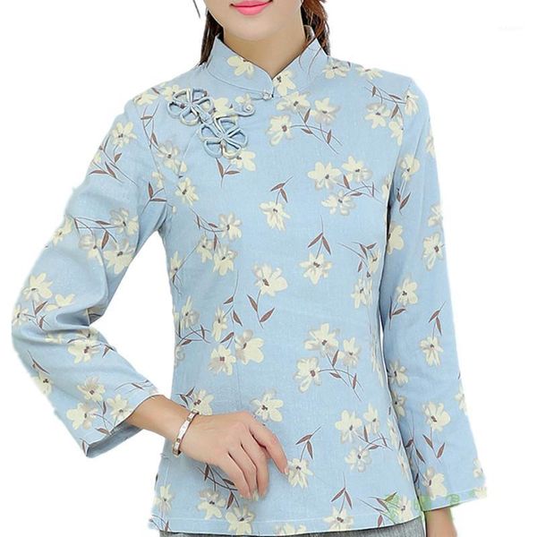 

spring summer students nine sleeves chinese retro plate buckle female costume tang suit traditional chinese clothing1, Red