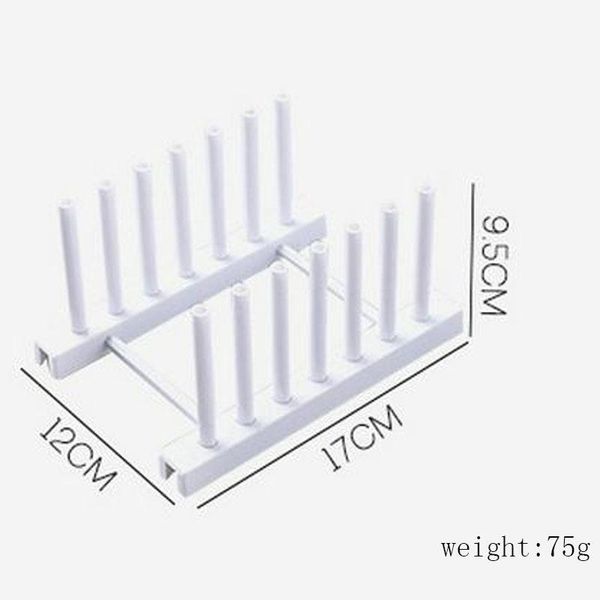 

съемные современные простые кухонные блюда для хранения стойки для хранения кухни удобная пластиковая крышка полки кухонные дренелящие капел