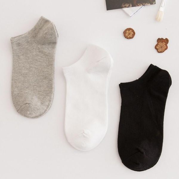 

2020 summer fashion men short socks female socks student socks men and women multicolor, Black