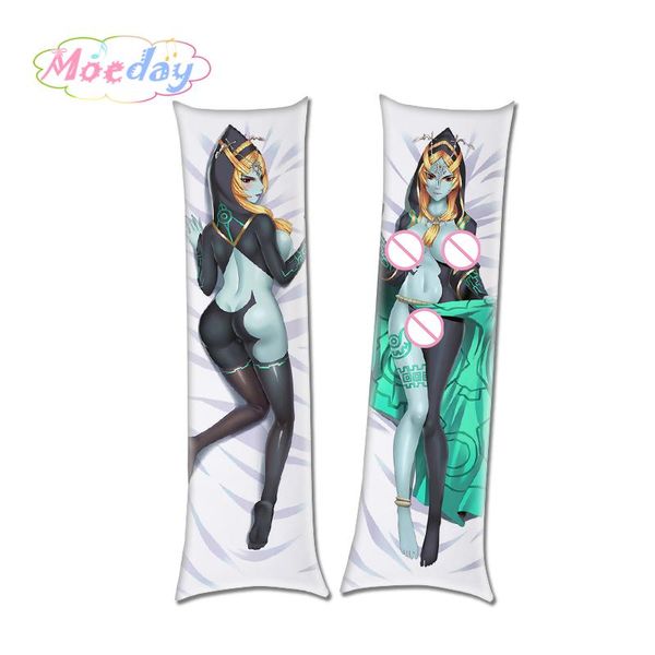 

the legend zelda anime characters hugging body pillow case