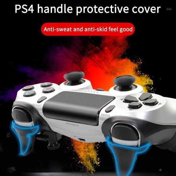 

l2 r2 trigger extra longer gamepad button non-slip game controller hand grip for slim/pro controllers1