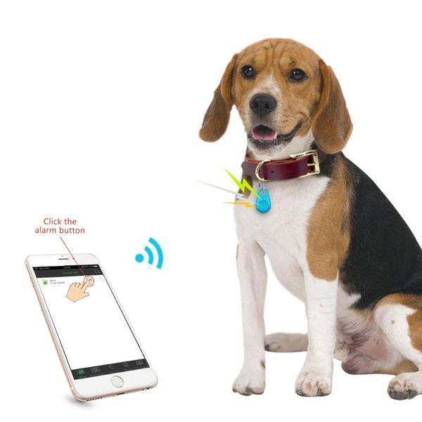 

pet smart gps tracker mini водонепроницаемый bluetooth locator tracer для pet dog cat cat детский автомобиль кошелек ключ аксессуары d1 bbyn