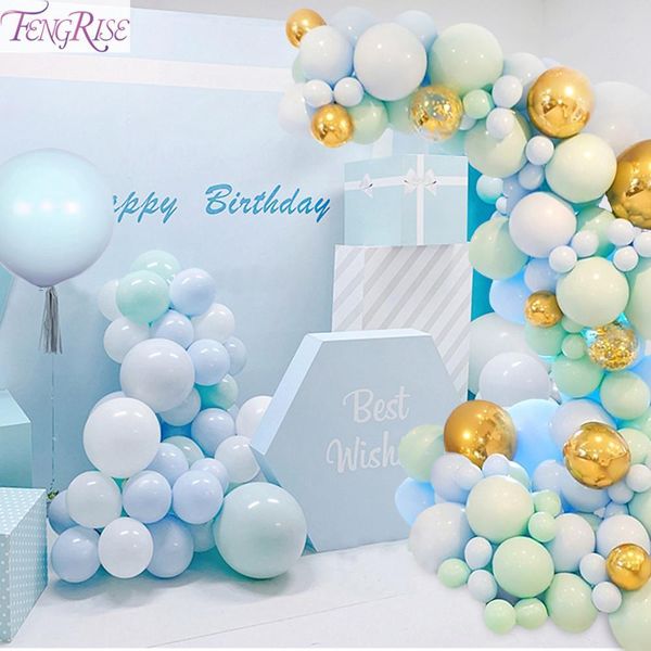 

fengrise macaron latex balloons baby shower balloons garland kit pastel grey pink ballon girl boy birthday party baloons wedding wmtfnc
