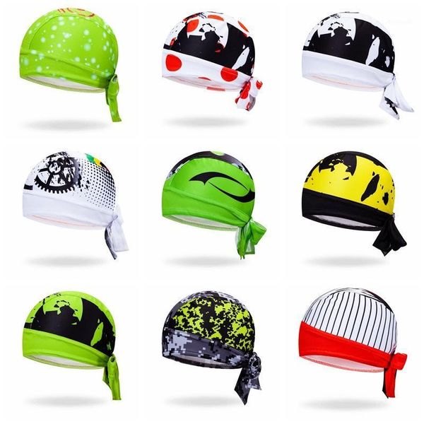 

cycling cap quick dry multi-color head scarf summer men running riding windproof bandana headscarf headband gorras ciclismo hat1, Black