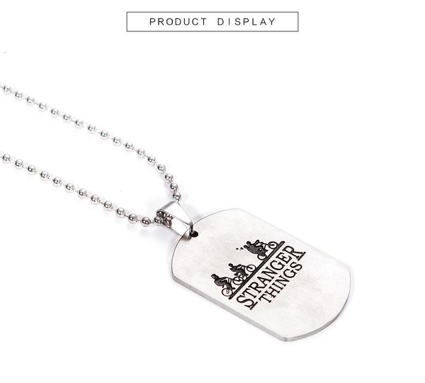 

tag stainless necklace