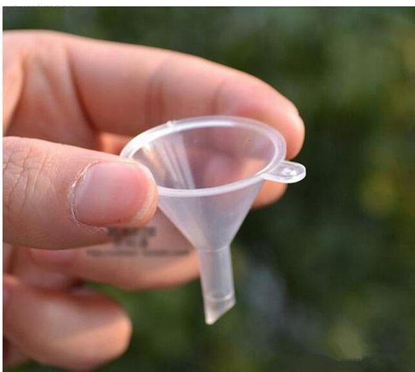 

small plastic tools mini liquid funnels perfume essential oil filling empty bottle packing high quality