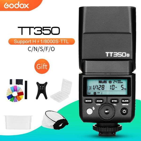

godox mini speedlite350c350n350s350f350o350p camera flashl hss for fuji pentax1