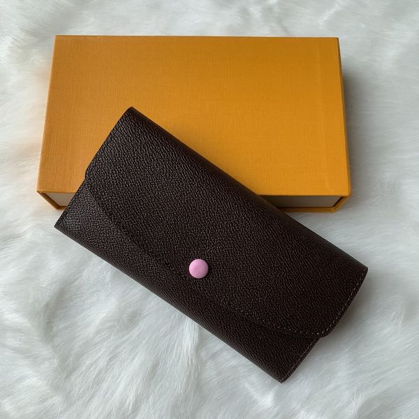 

2021 women bags pocket card wallet multicolor fashion designers coin zipper men with purse classic card luxury holder orange box lo jvdk, Red;black